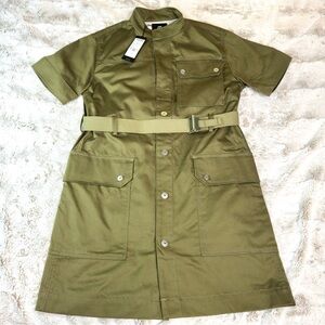 G-Star RAW Green Utility Dress | Size Small | BNWT